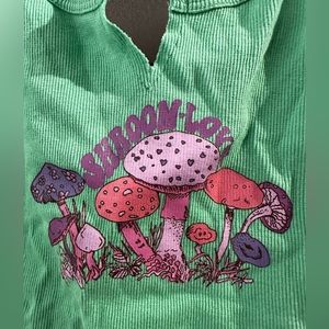 Urban Outfitters-cute mushroom tank top